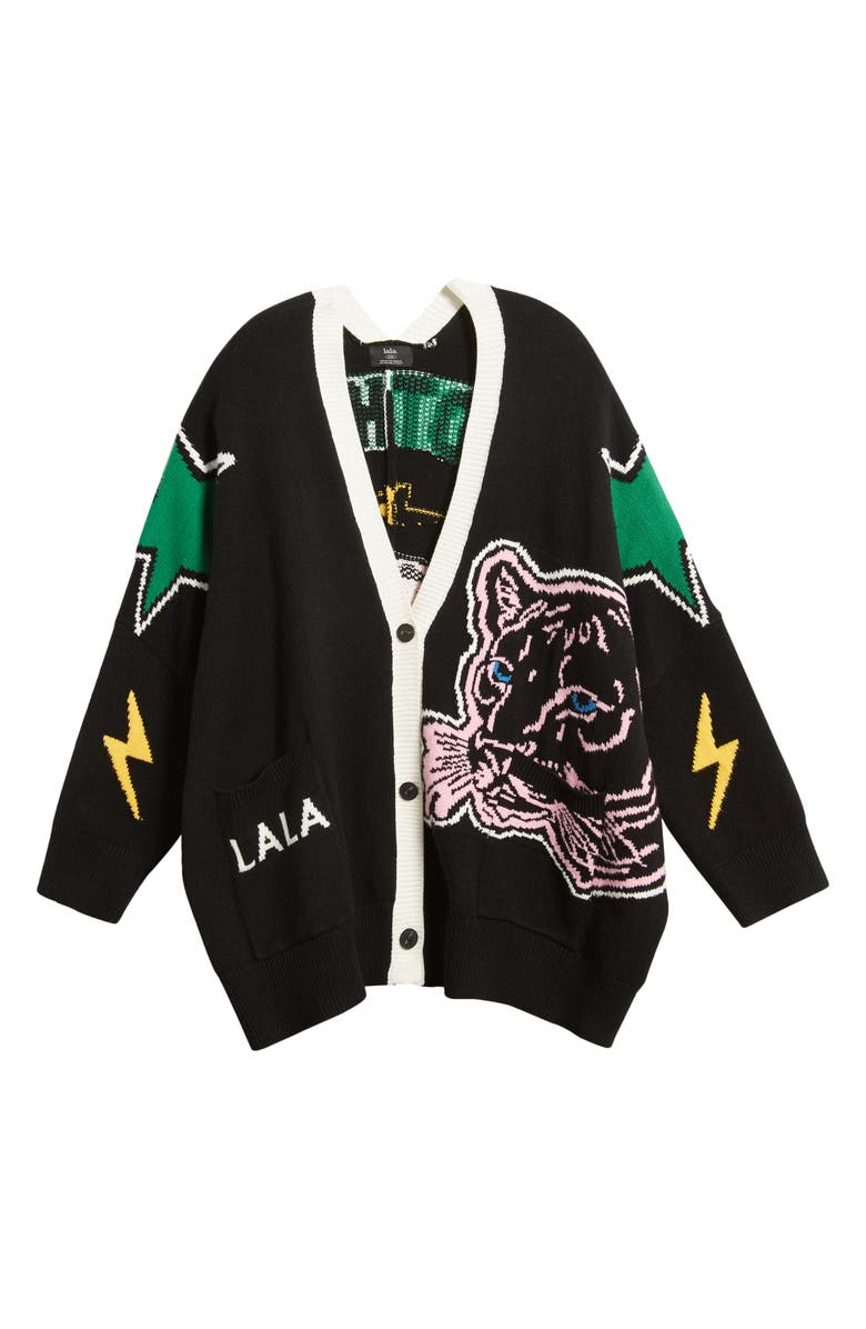 Dressed in Lala Mother is Mothering Oversized Cardigan, Alternate, color, 