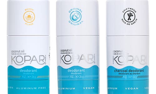 Kopari Just Beach Mini Deodorant Trio $39 Value