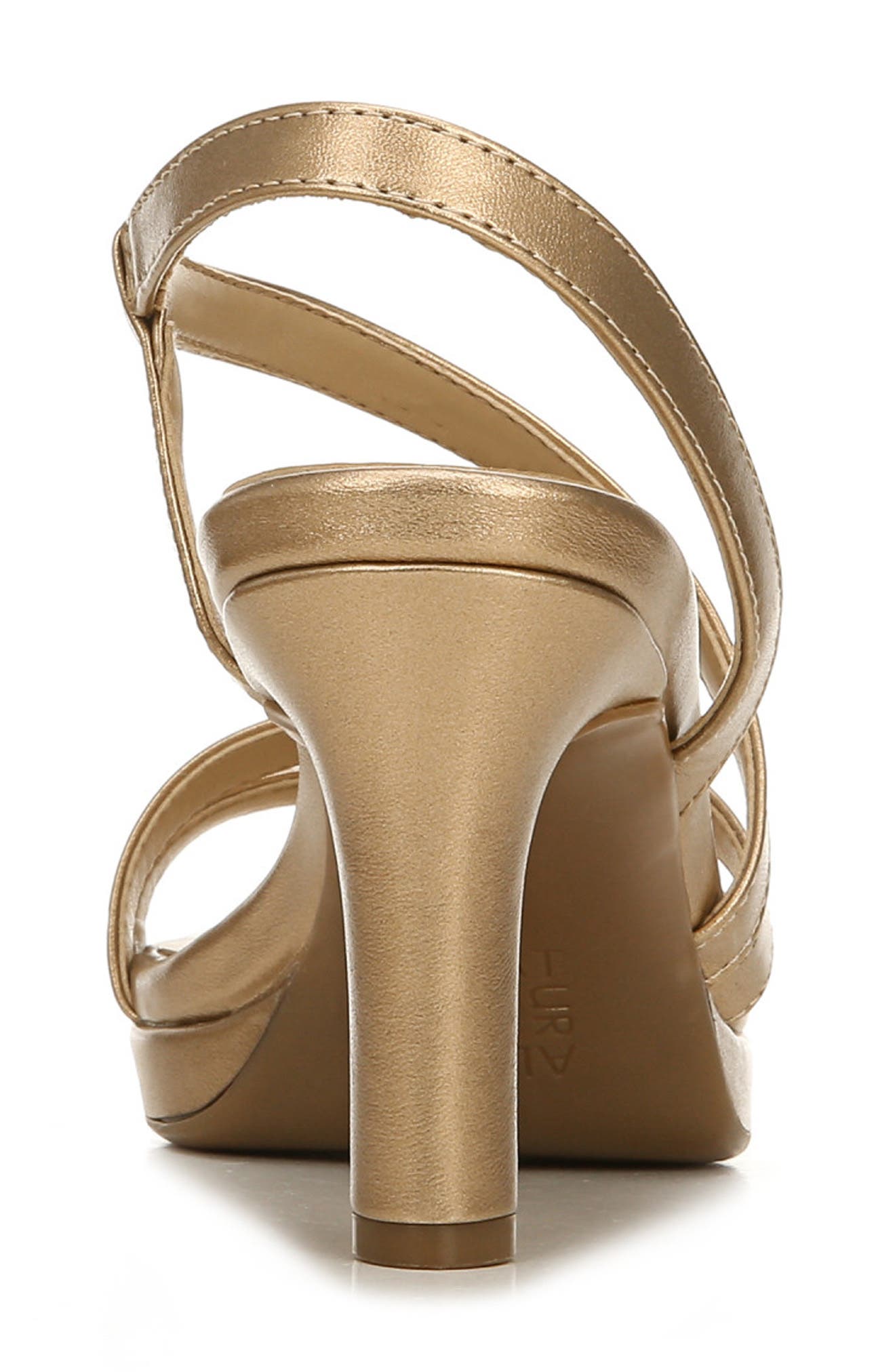 Naturalizer Brenta Strappy Sandal, Alternate, color, Bronze Pearl