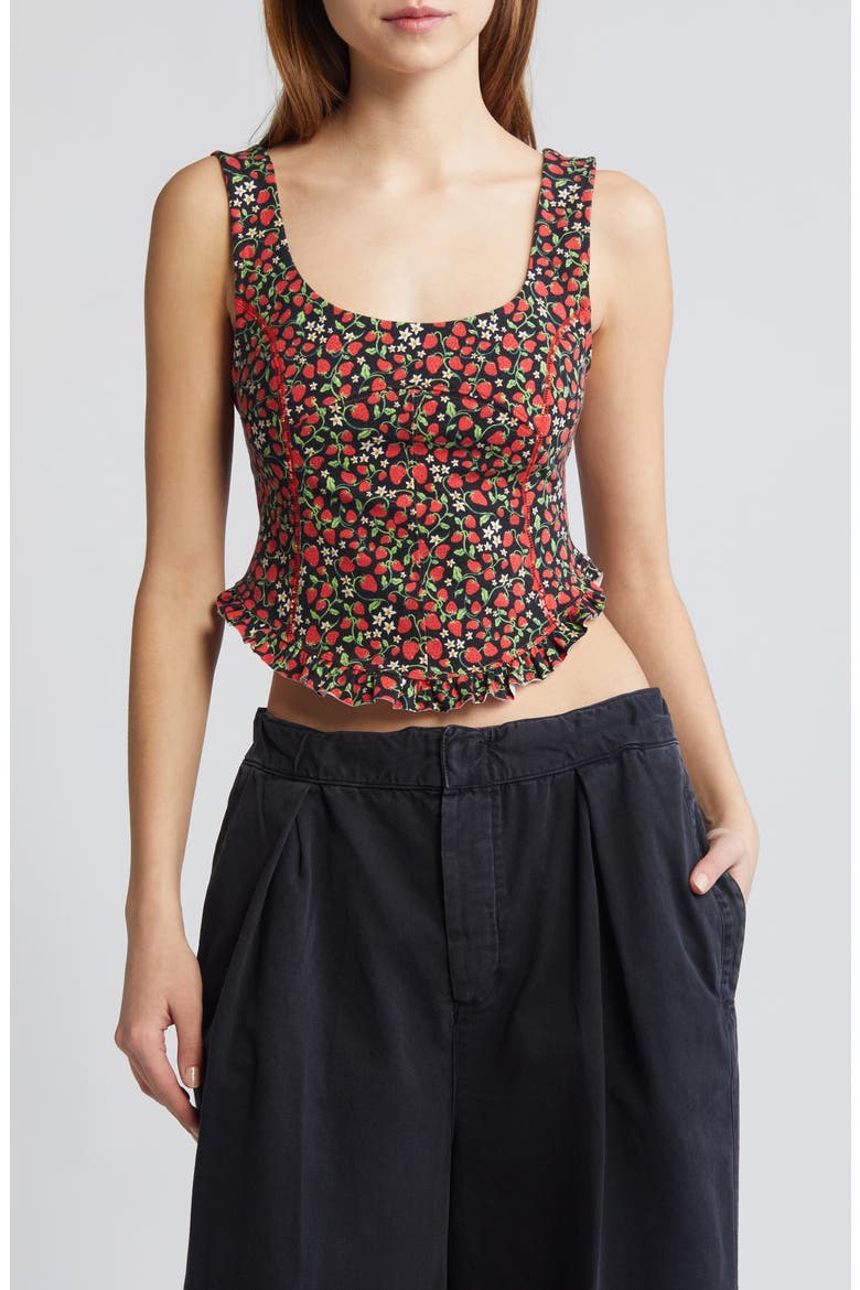 Melanie Tank, Main, color, STRAWBERRY COMBO