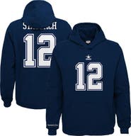 Mitchell & Ness Youth Mitchell & Ness Navy Dallas Cowboys Retired Player Name & Number Pullover Hoodie