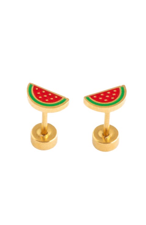 Watermelon Stud Earrings