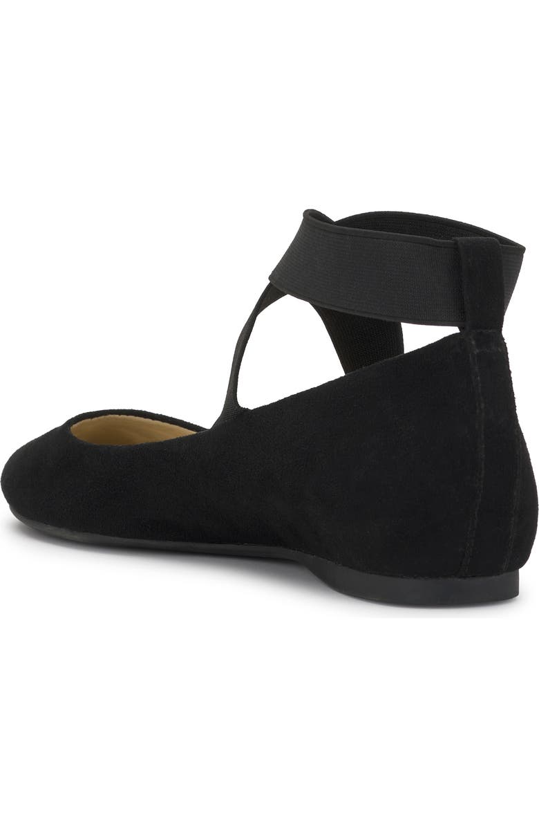 Jessica Simpson Mandayss Ankle Strap Ballet Flat, Alternate, color, Black 02