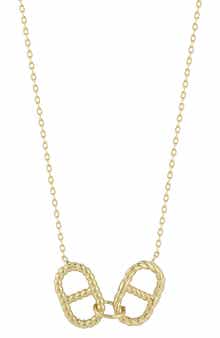 Ember Fine Jewelry 14K Gold Mariner Link Pendant Necklace