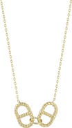 Ember Fine Jewelry 14K Gold Mariner Link Pendant Necklace