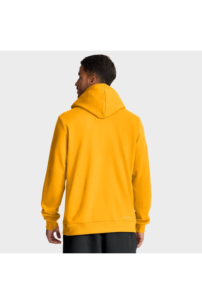 Men's Nike Gold Iowa Hawkeyes 2025 Sideline Standard Issue Dri-FIT Hoodie, Alternate, color, Gold