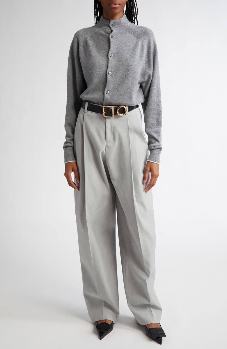 Jacquemus Le Cardigan Cashmere Cardigan, Alternate, color, Grey