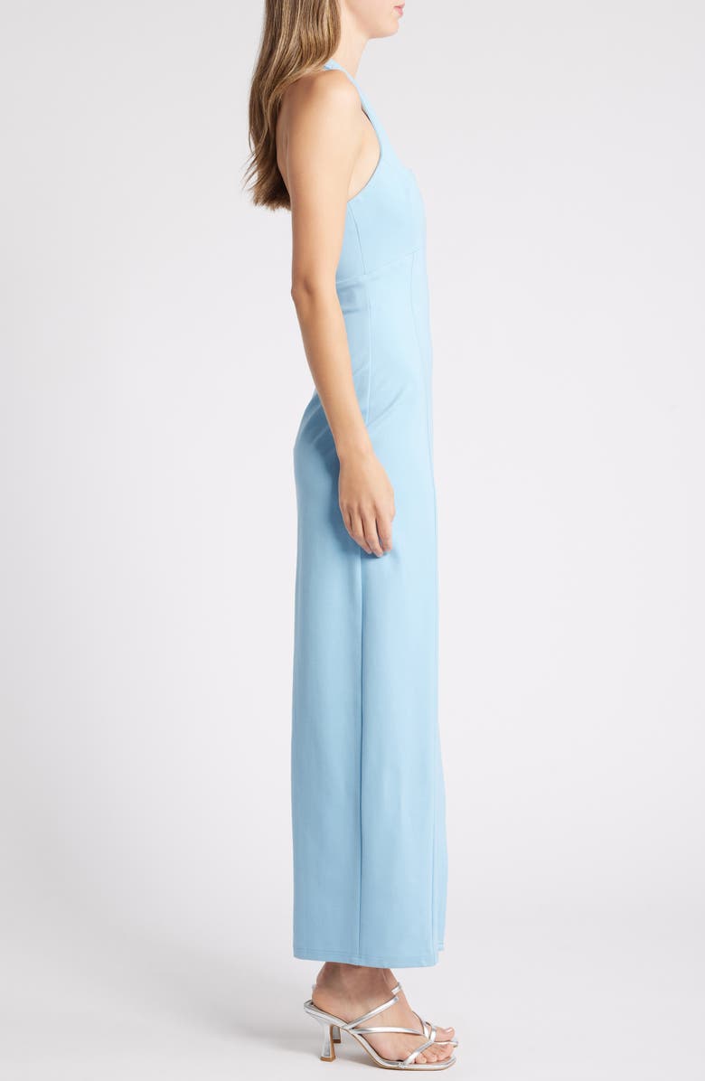 Elliatt Tuning Halter Neck Column Gown, Alternate, color,