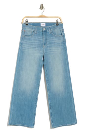 Hudson Jeans Rosalie High Waist Wide Leg Jeans In Luna