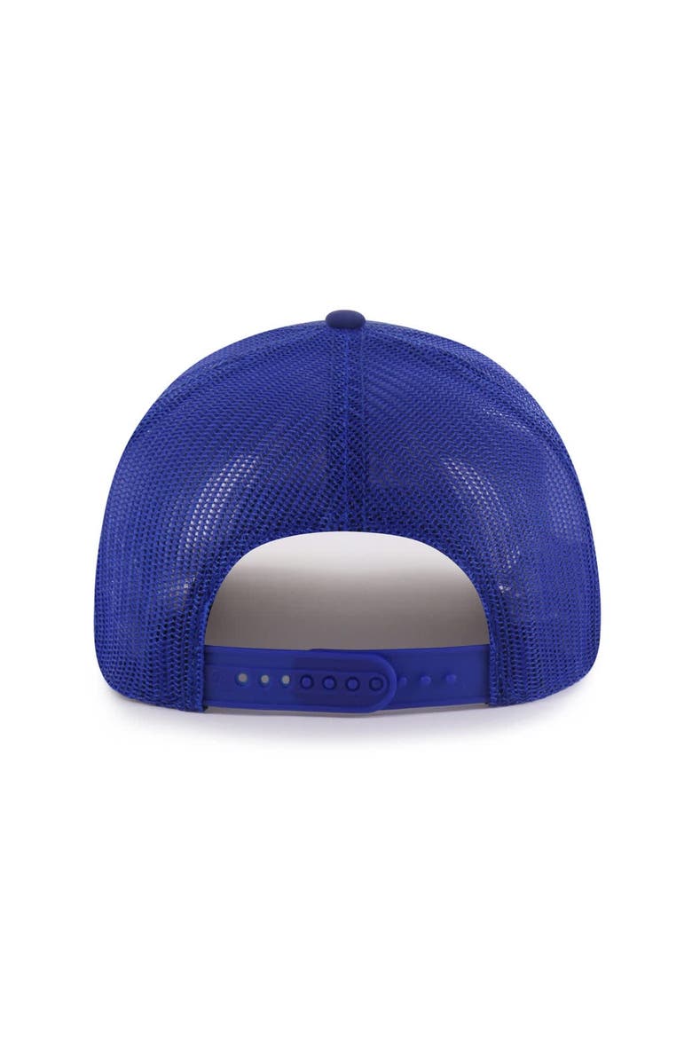 Men's '47 Royal Kansas City Royals Pitstop Trucker Adjustable Hat, Alternate, color, Royal