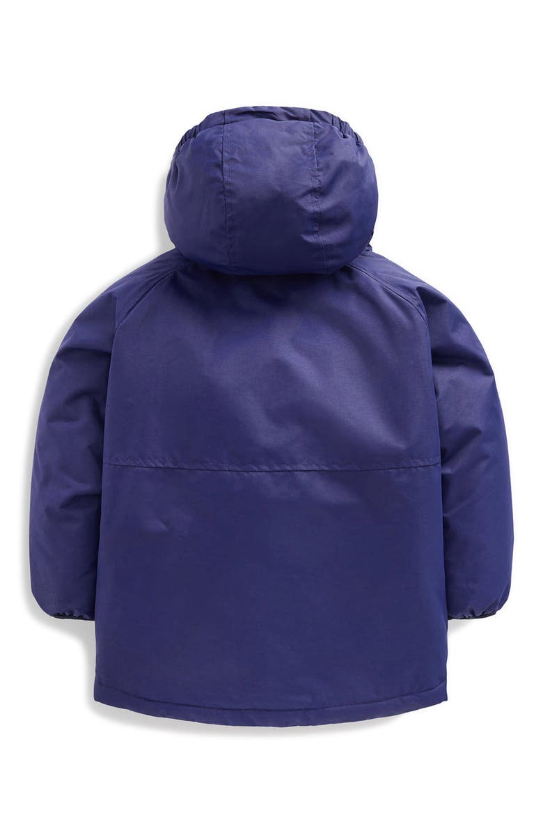 Kids' High Pile Fleece Lined Anorak, Alternate, color, SAPPHIRE BLUE