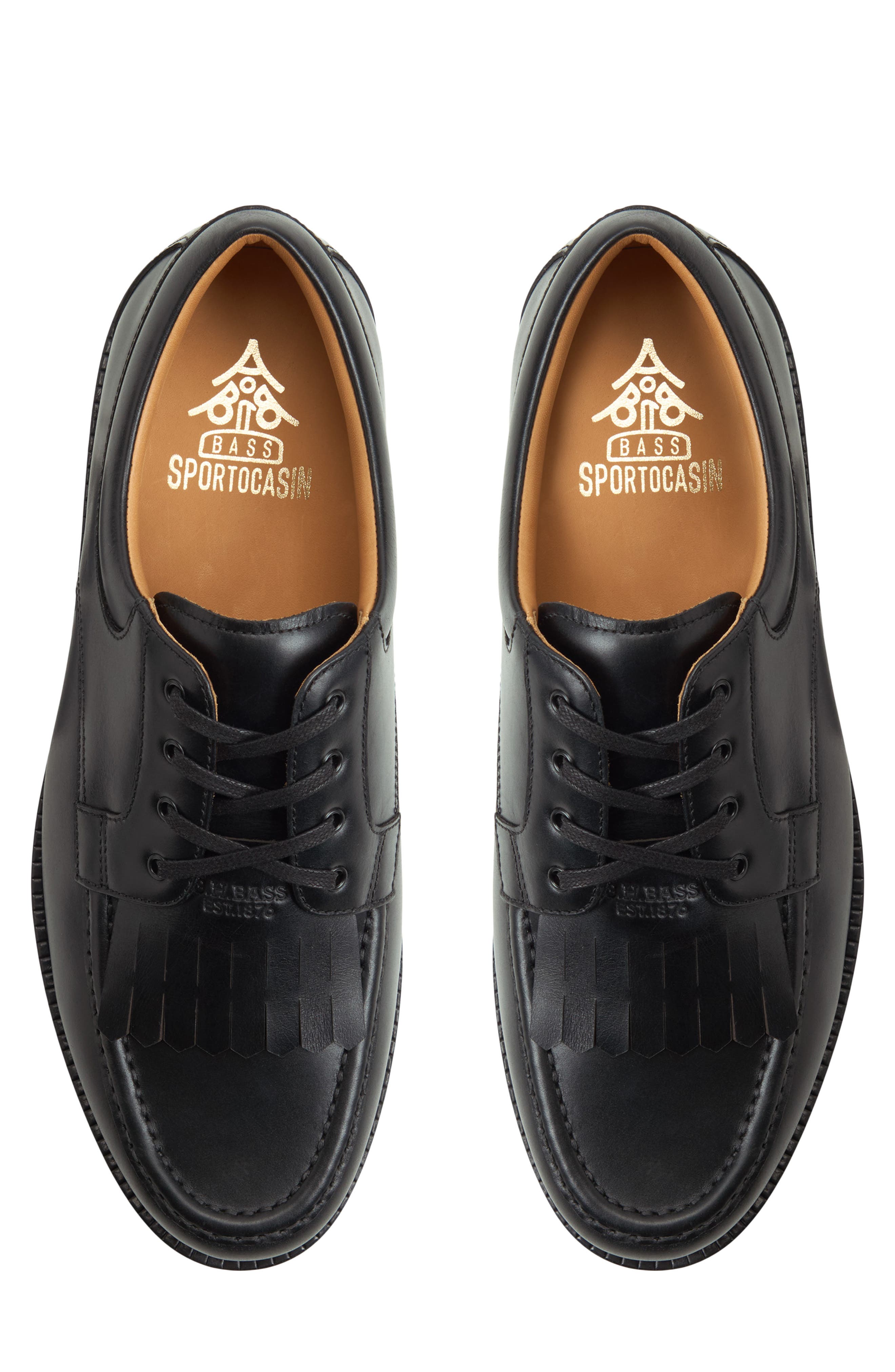 Rangeley Kiltie Golf Oxford, Alternate, color, OPEN BLACK