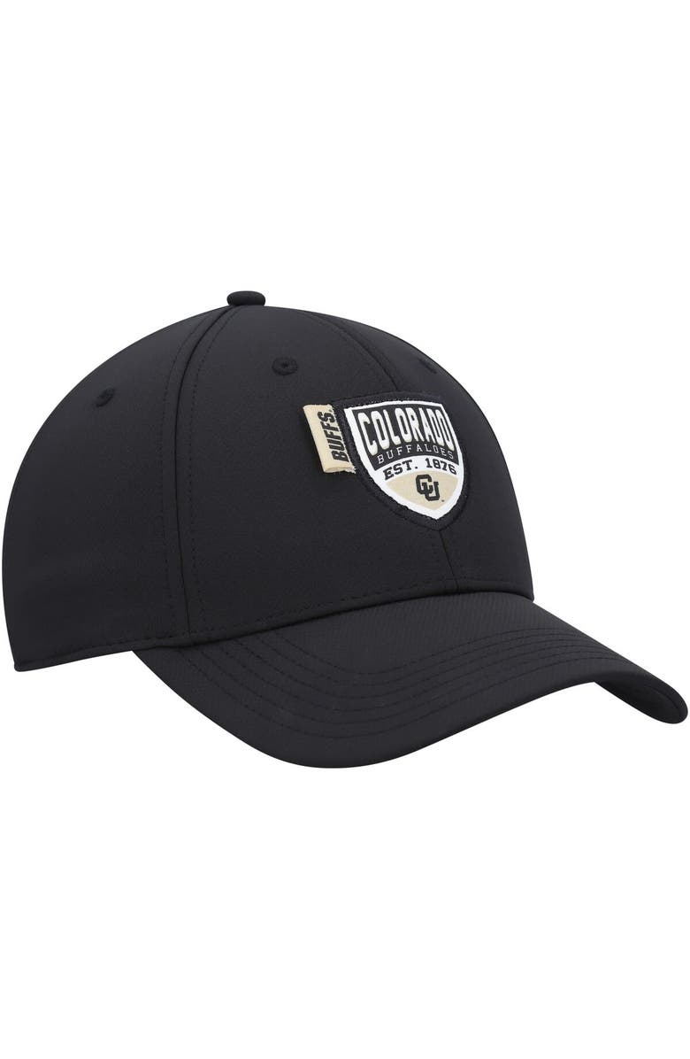 AHEAD Men's Ahead Black Colorado Buffaloes Stratus Adjustable Hat, Alternate, color, 
