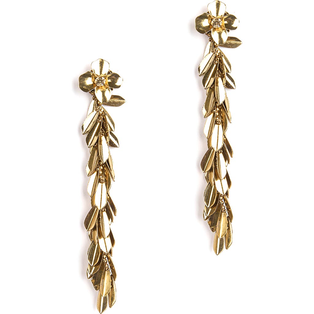 Shop Deepa Gurnani Demeter Lineral Drop Earrings