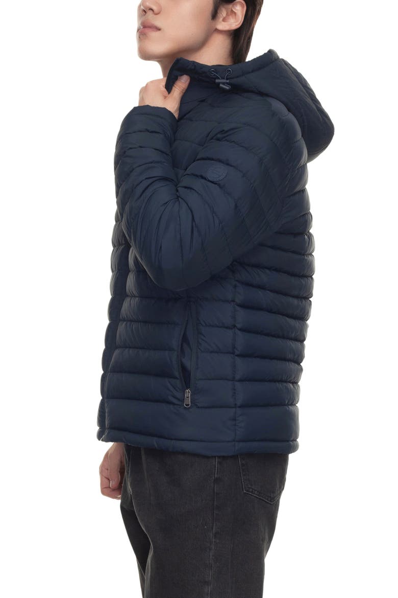 Midweight Puffer Jacket, Alternate, color, Navy