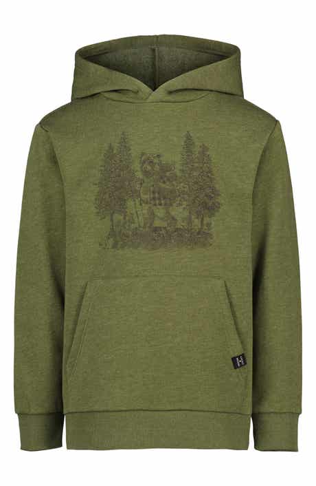 Kids' Hiking Bear Graphic Hoodie