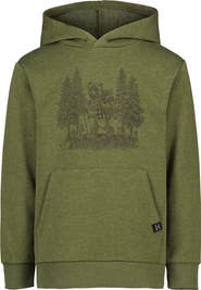 Lucky Brand Kids' Hiking Bear Graphic Hoodie