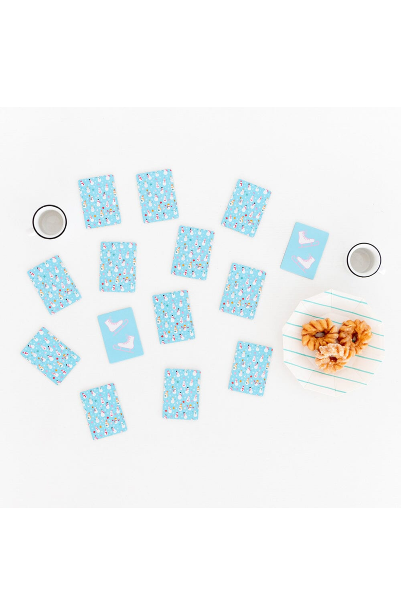 Daydream Society Blizzard Buddies Winter Themed Memory Match Game, Alternate, color, 