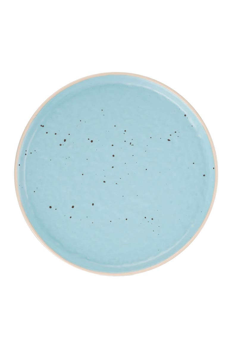 Elena Stoneware 4-Piece Dinner Plate Set, Alternate, color, Blue