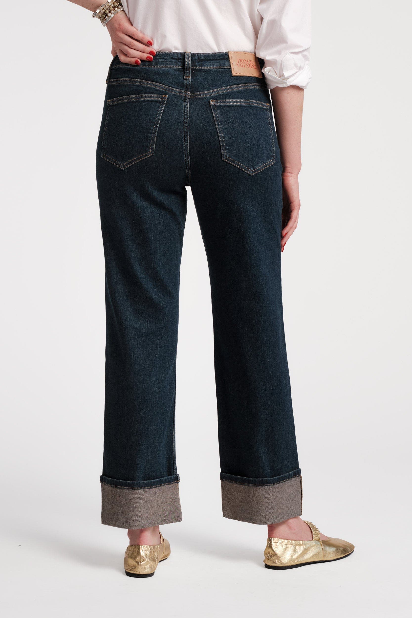 Frances Valentine Smarty Cuffed Jean (Women) | Nordstrom