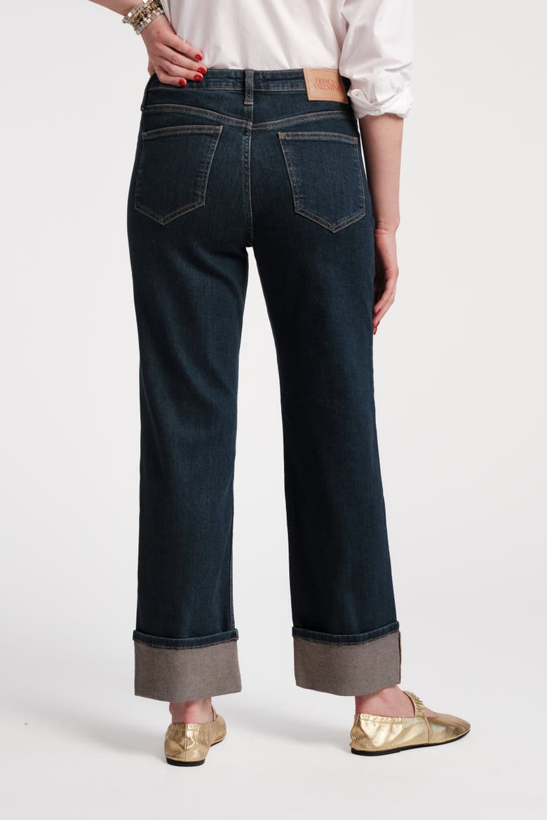 Smarty Cuffed Jean, Alternate, color, Denim