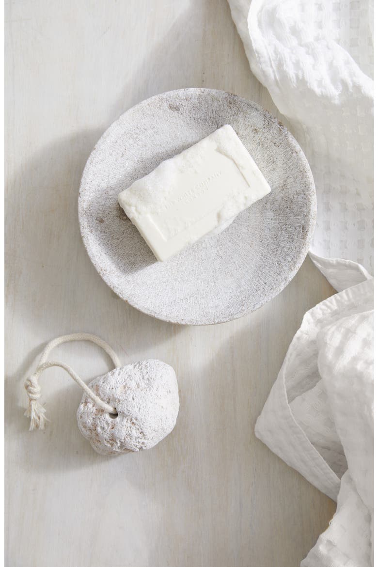 Marble Soap Dish, Alternate, color, WHITE