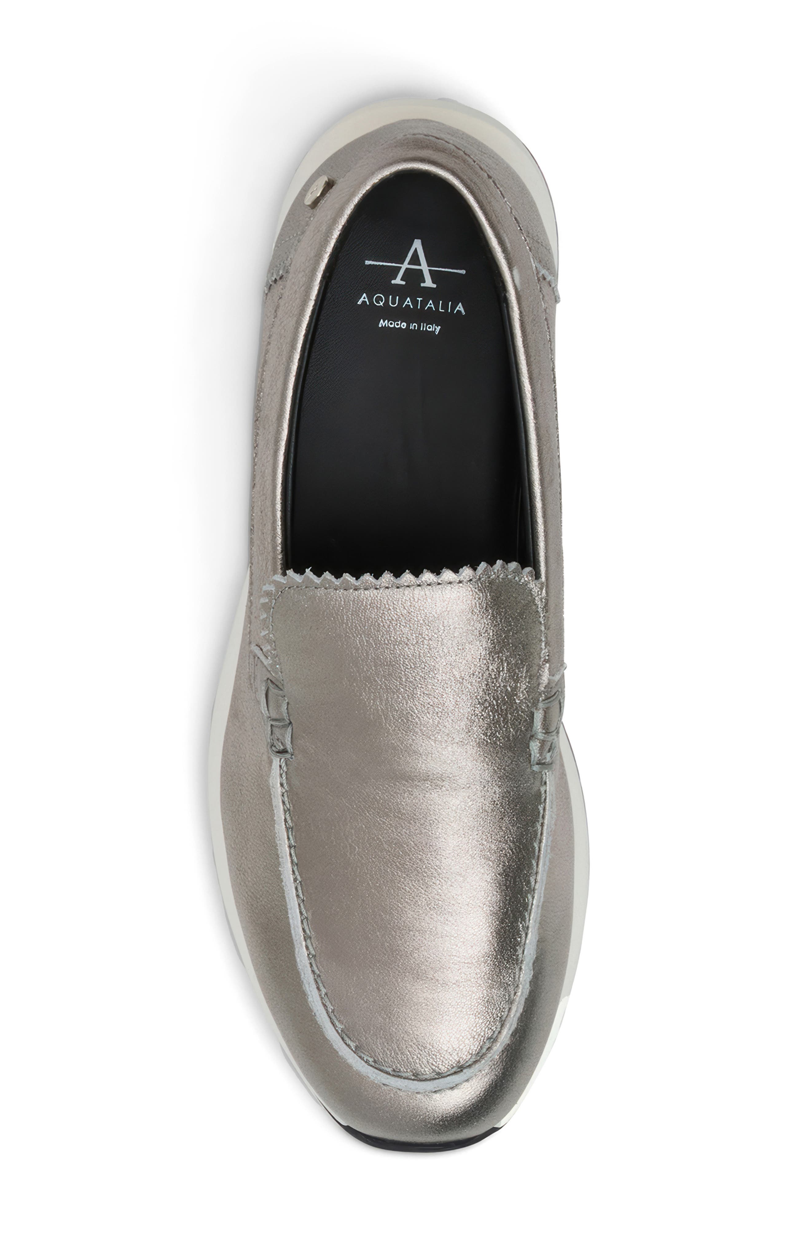 Karena Weatherproof Slip-On Sneaker, Alternate, color, SILVER