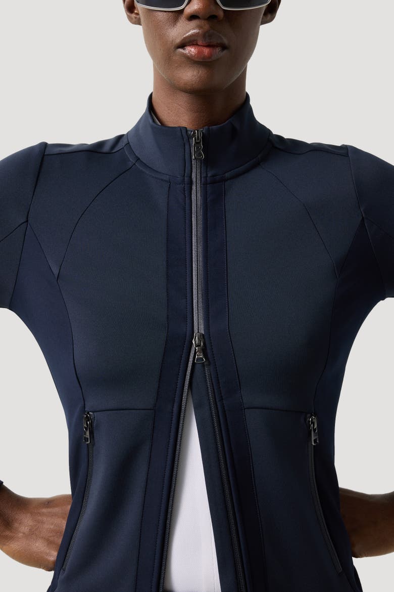 Bahar Functional Jacket, Alternate, color, Navy blue