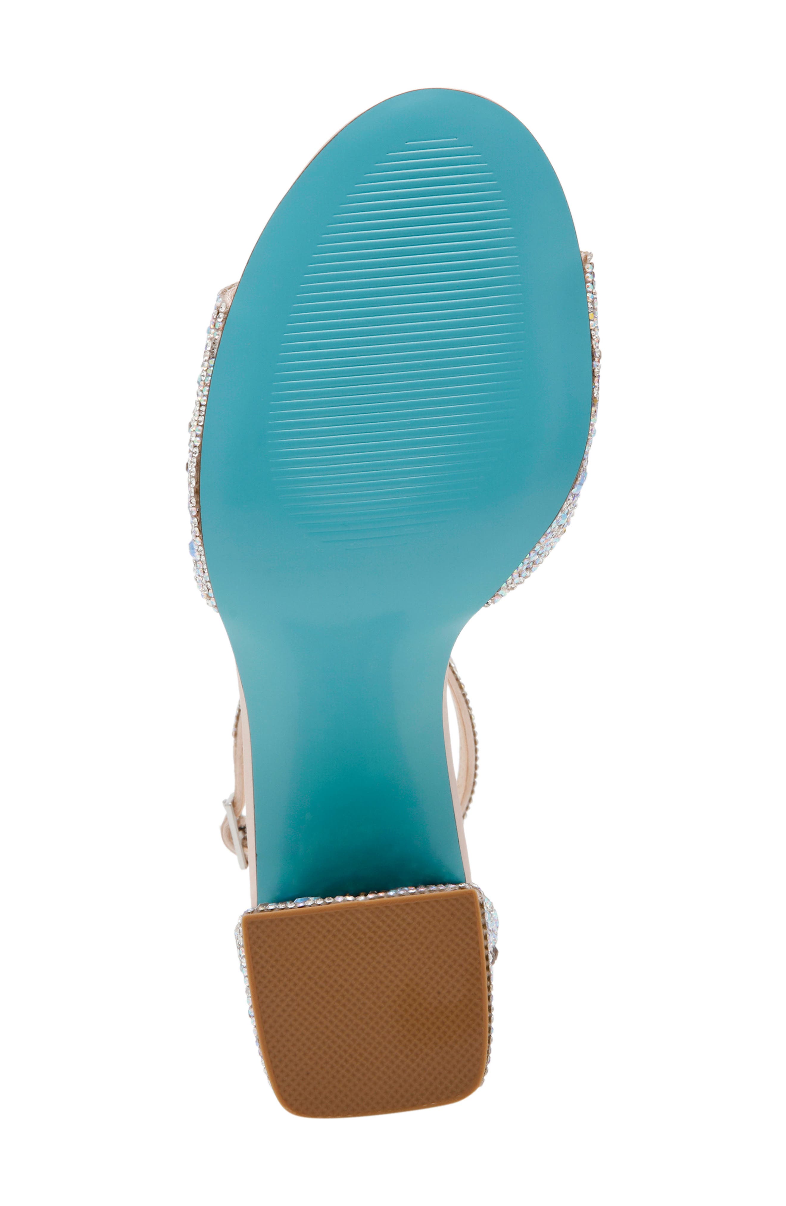 Betsey Johnson Kami Sandal, Alternate, color, Rhinestone