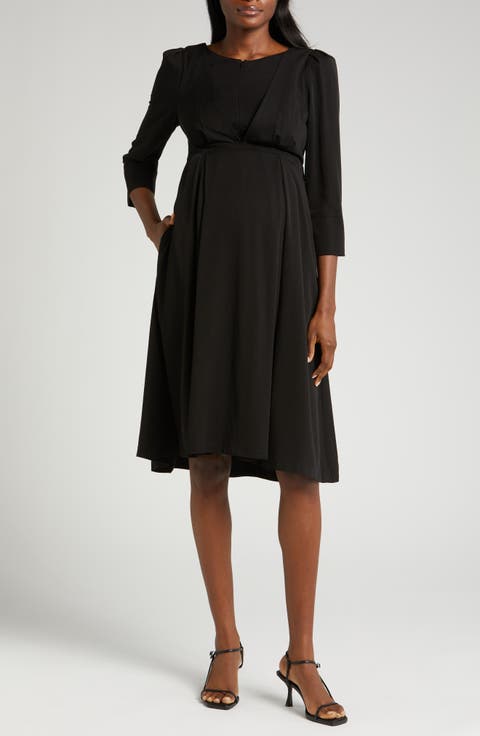 Sarah Empire Waist Maternity/Nursing Dress (Regular & Petite)