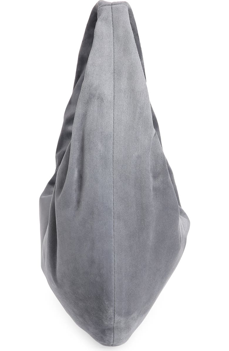 Khaite Medium Olivia Suede Hobo Bag, Alternate, color,