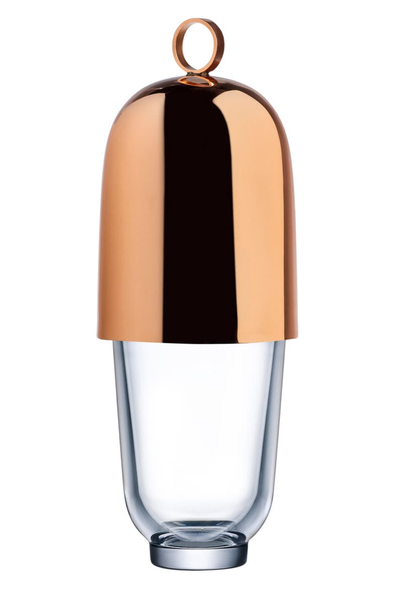 NUDE Hepburn Shaker Glass, Alternate, color, CLEAR