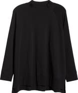 Eileen Fisher Mock Neck Knit Top