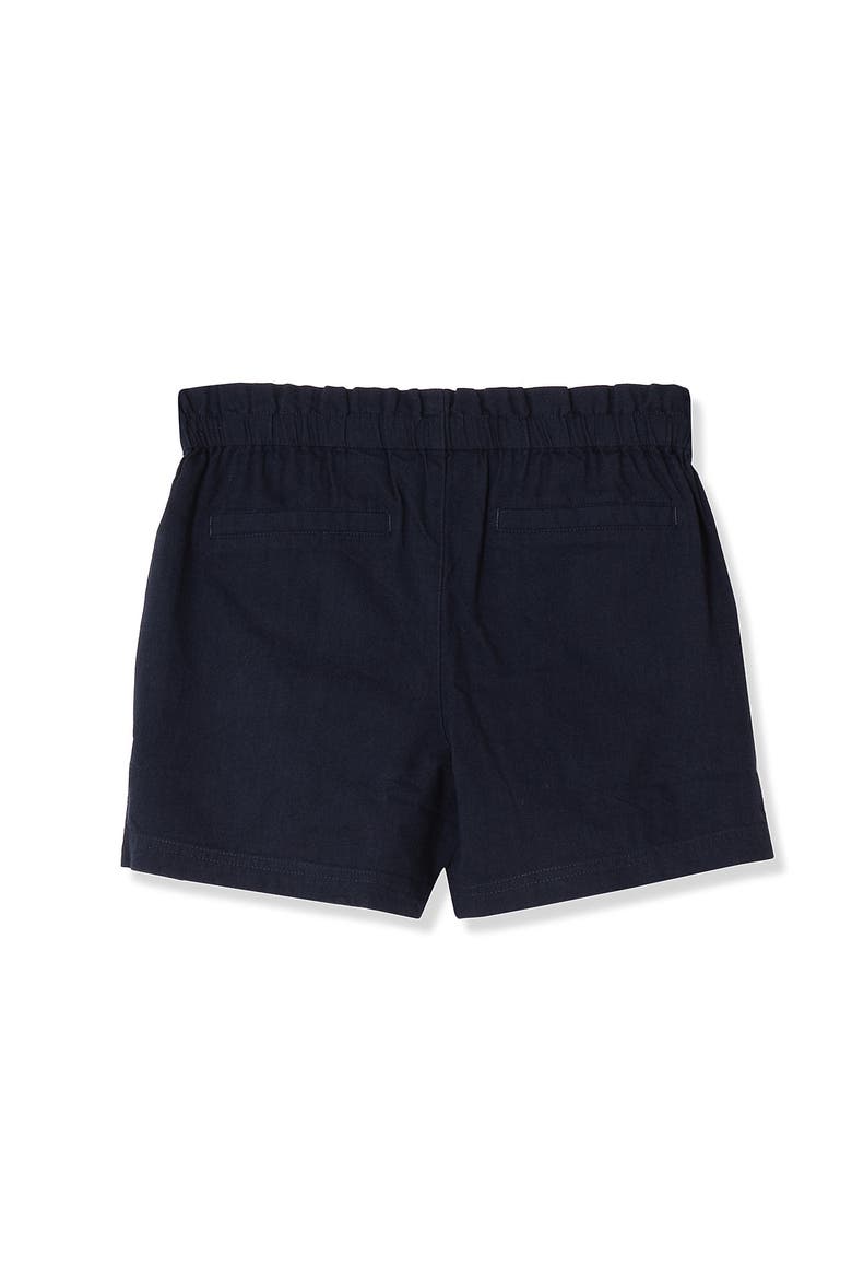 Girls Twill Shorts, Alternate, color, Classic Navy