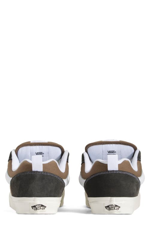 Vans Knu School Color Blocking Sneaker In Brown