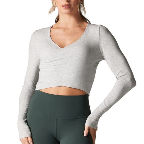 Criss Cross Long Sleeve Top