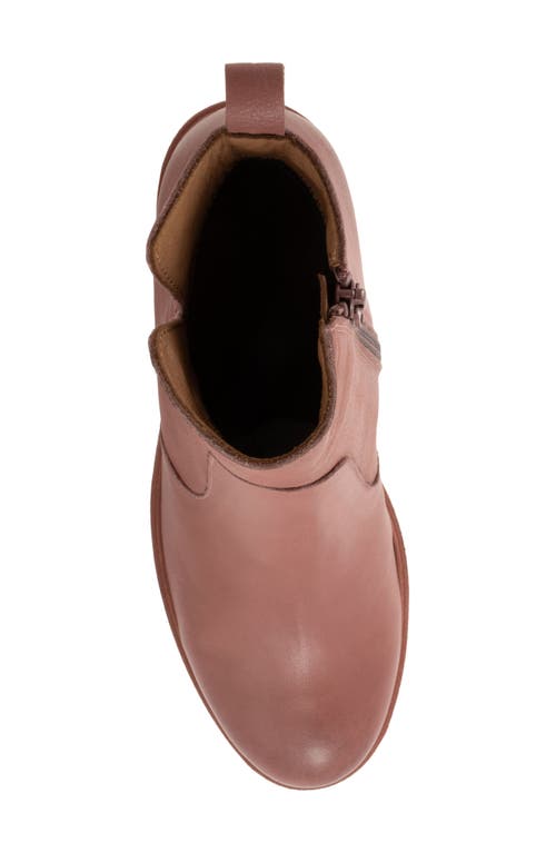 Bueno Laura Platform Wedge Bootie In Brown