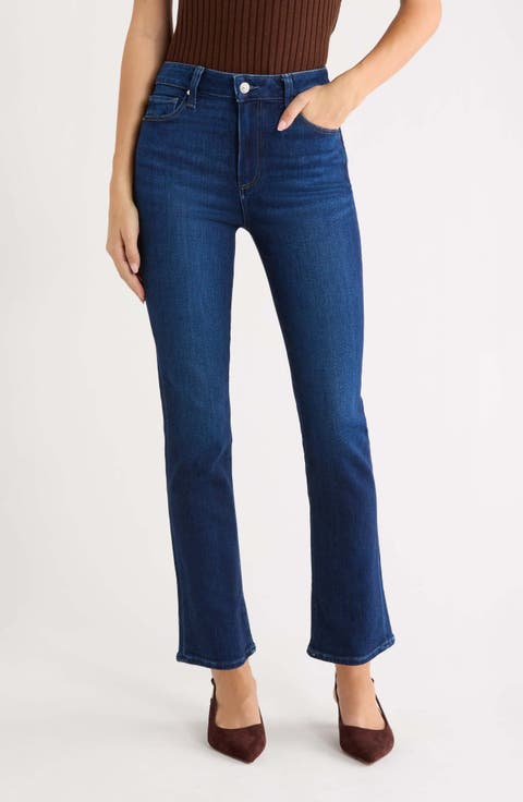 Cindy High Waist Straight Leg Jeans