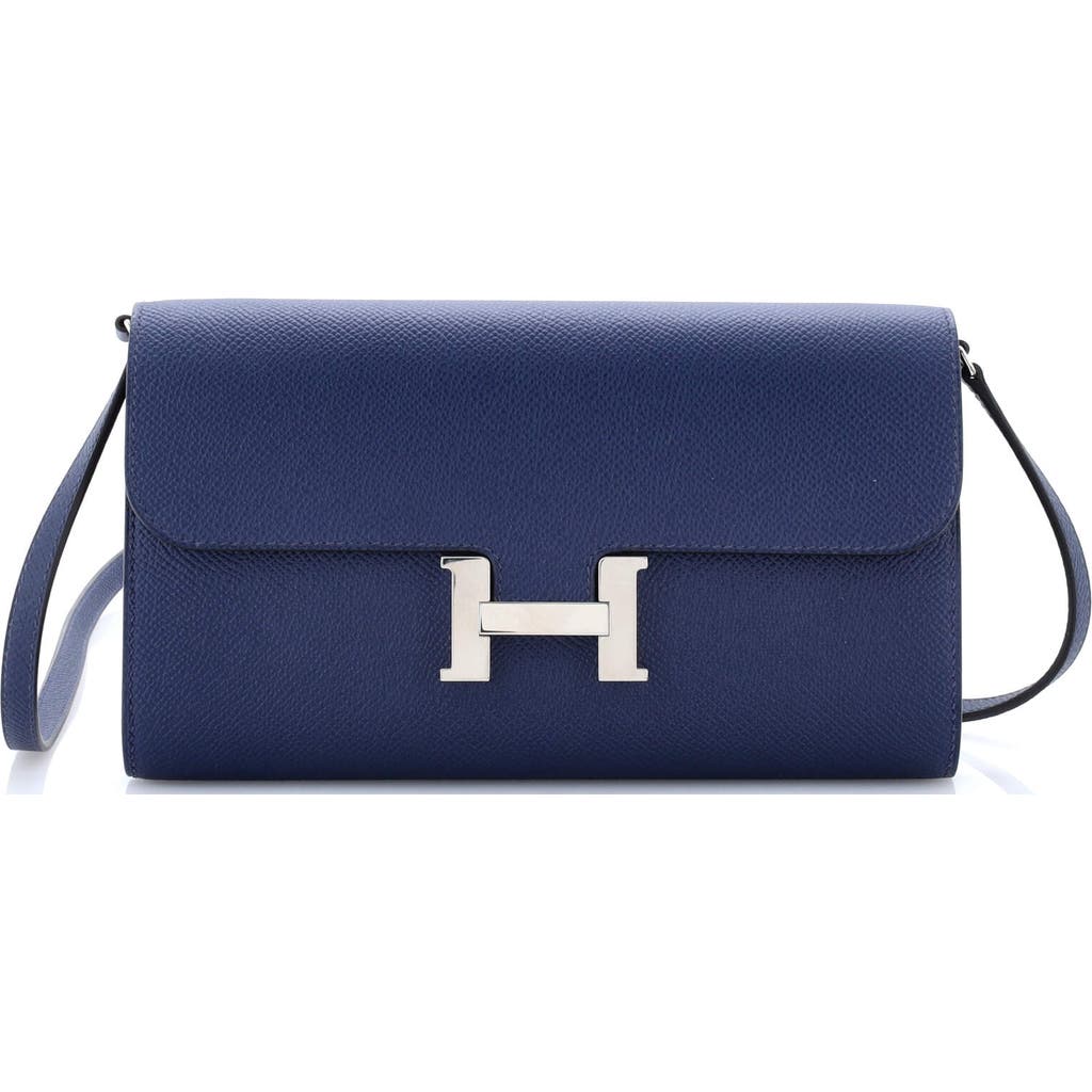 Pre-owned Hermes Hermes Constance To Go Wallet Epsom