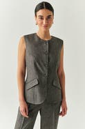Exquise Royal Sleeveless Vest