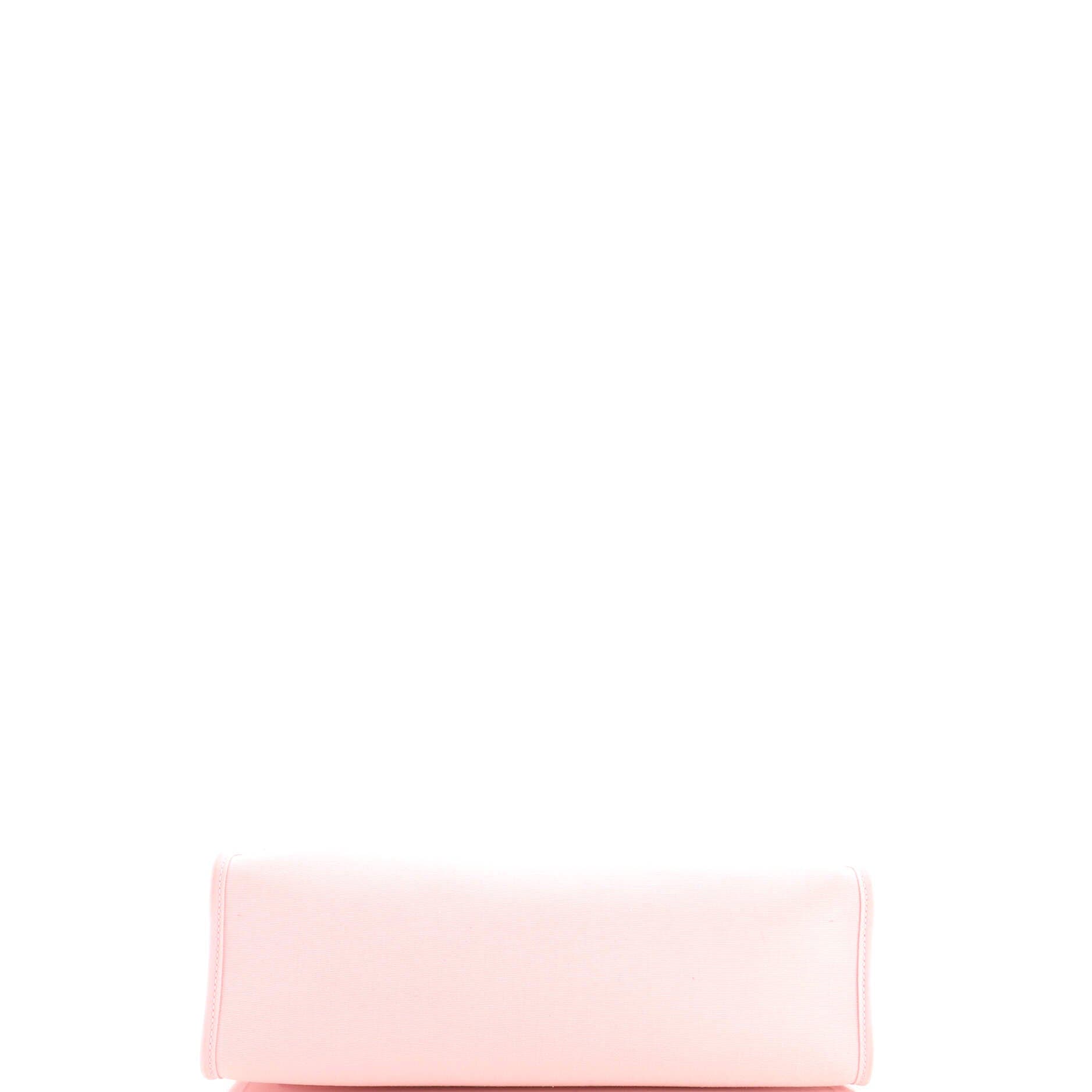 Herbag Zip Leather and Toile 31, Alternate, color, Pink