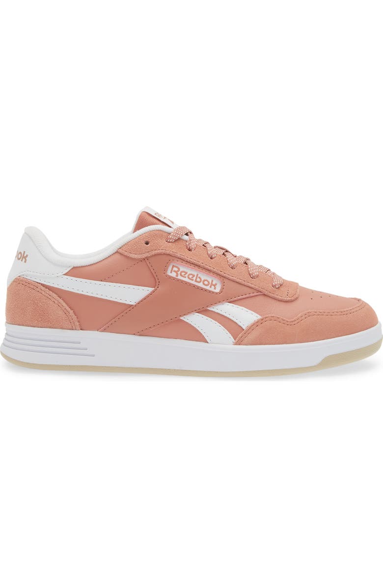 Reebok Court Advance Sneaker, Alternate, color, Pinkclay/ Pinkclay/ White