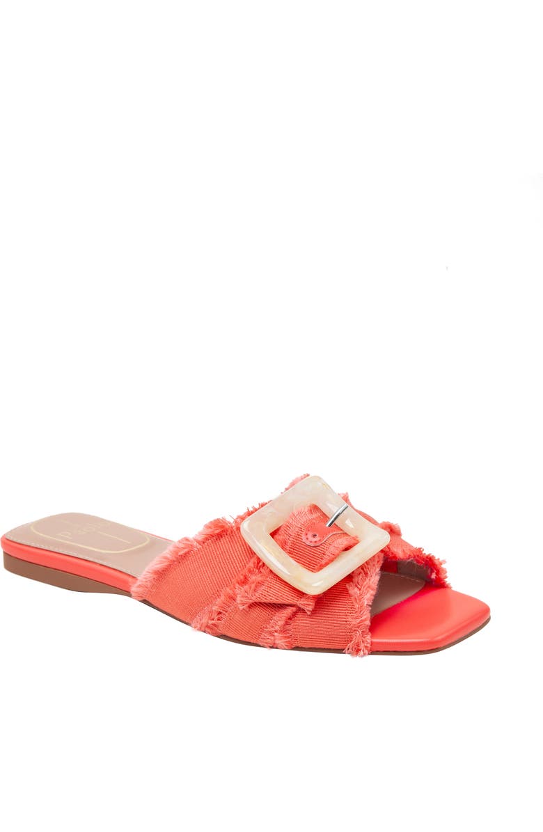 Linea Paolo Lottie Slide Sandal, Main, color, Pink Coral