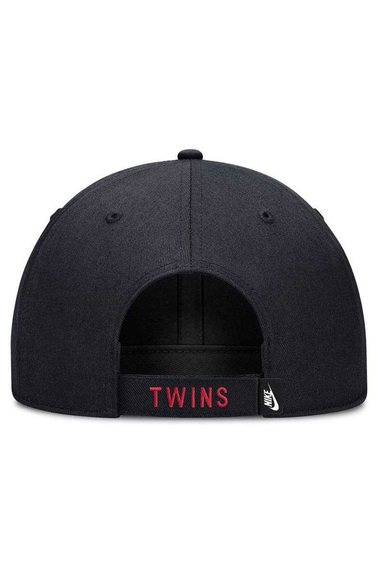Men's Nike Navy Minnesota Twins 2026 Field of Dreams Club Structured Adjustable Hat, Alternate, color, Navy