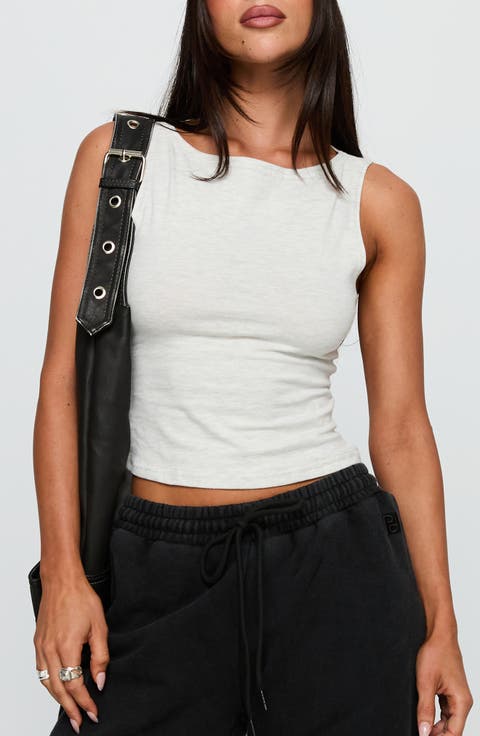 Bleeker Marl Sleeveless Top