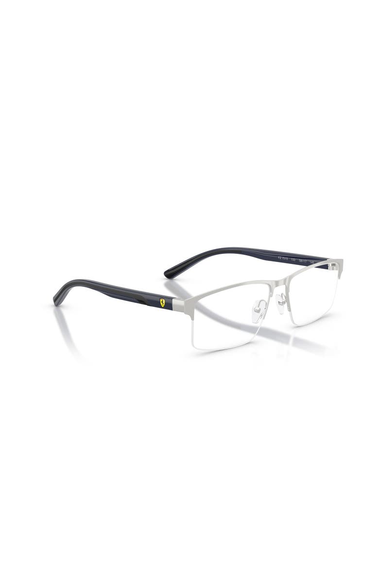 58mm Rectangle optical glasses, Alternate, color, Grey