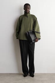 COS A-line Cotton-twill Jacket