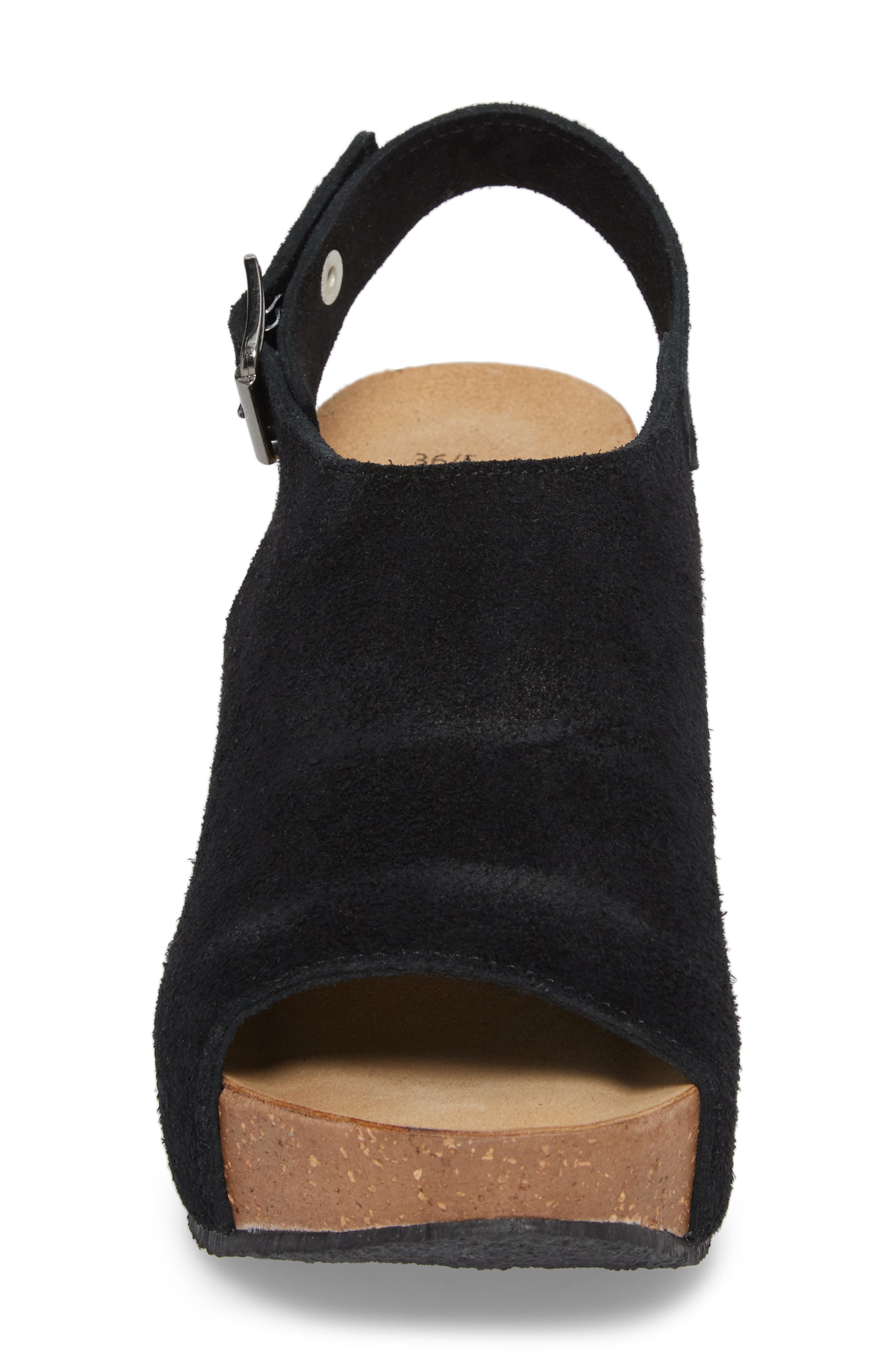 Bos. & Co. Sheila Platform Wedge Sandal, Alternate, color, 