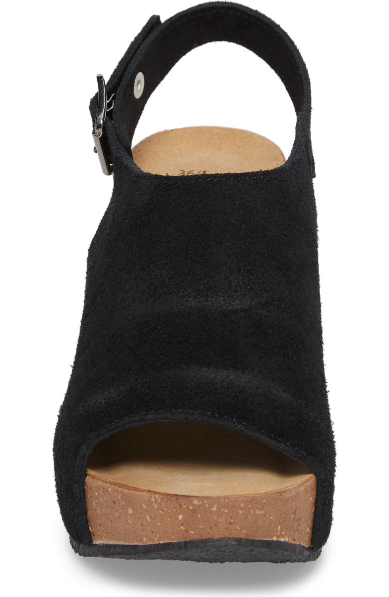 Bos. & Co. Sheila Platform Wedge Sandal, Alternate, color,