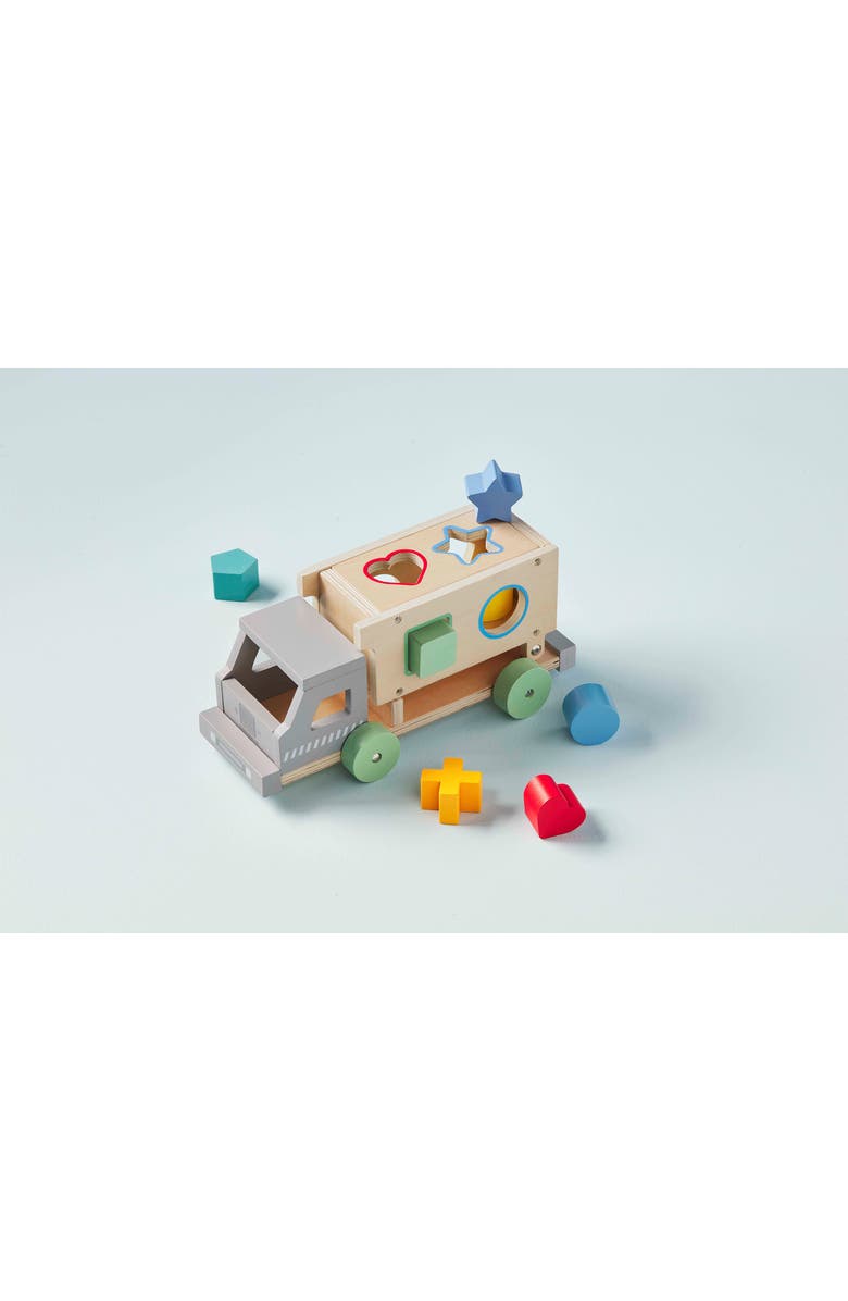 Mud Pie Wooden Truck Toy, Alternate, color, 